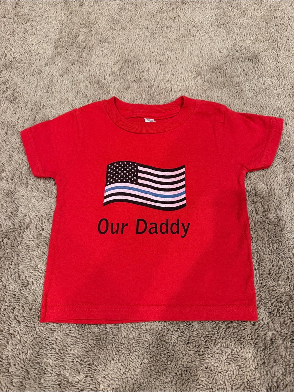 Kids 24 Months Our Daddy Police Shirt